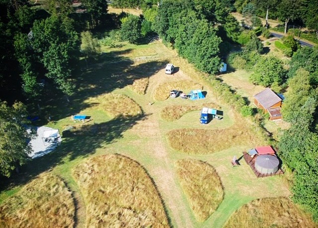 Le Ranch Camping Aerial