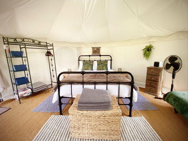 Le Ranch Camping yurt