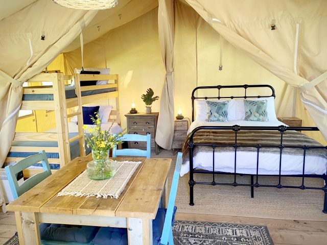 Safari tent 2 Le ranch Camping 1